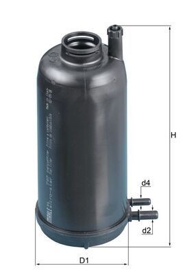 Knecht Kraftstofffilter KL 707D FüR Iveco-image