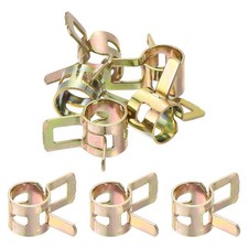 5 Pcs 7.7mm ID Fuel Line Hose Clips Pipe Clamps,Spring Hose Clamp