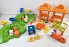 Vintage Fisher Price Little People Playground Gazebo Figures