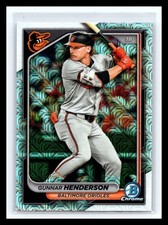2024 Bowman Chrome Mega Box Mojo Refractor #9 - Gunnar Henderson
