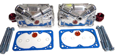 HOLLEY Primary V Fuel Bowl - Alum w/Clear Sight Glass 134-71S