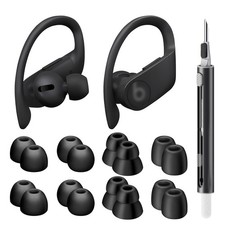 8 Pairs Ear Tips for Beats Powerbeats Pro/Beats Flex/Beats X with Cleaning Ki...