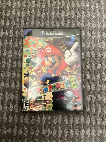 Mario Party 6 (Nintendo GameCube, 2004) CIB Complete Excellent Condition Tested