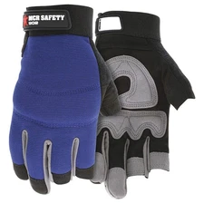 MCR SAFETY 902L Fasguard Synthetic Leather 3 Fingerles,L 26H497
