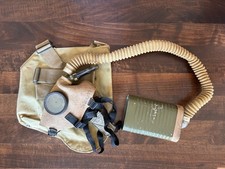 Gas mask U.S. M1 Interwar Service Gas Mask With Hose, Filter, Carrier Canvas Bag