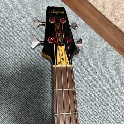 Matsumoku Aria Pro II Bass Guitar CSB-380 Black Vintage USED F/S