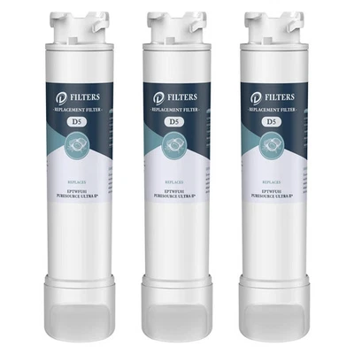 3 PACK NEW Frigidaire EPTWFU01 Pure Source Ultra II Refrigerator Water Filter