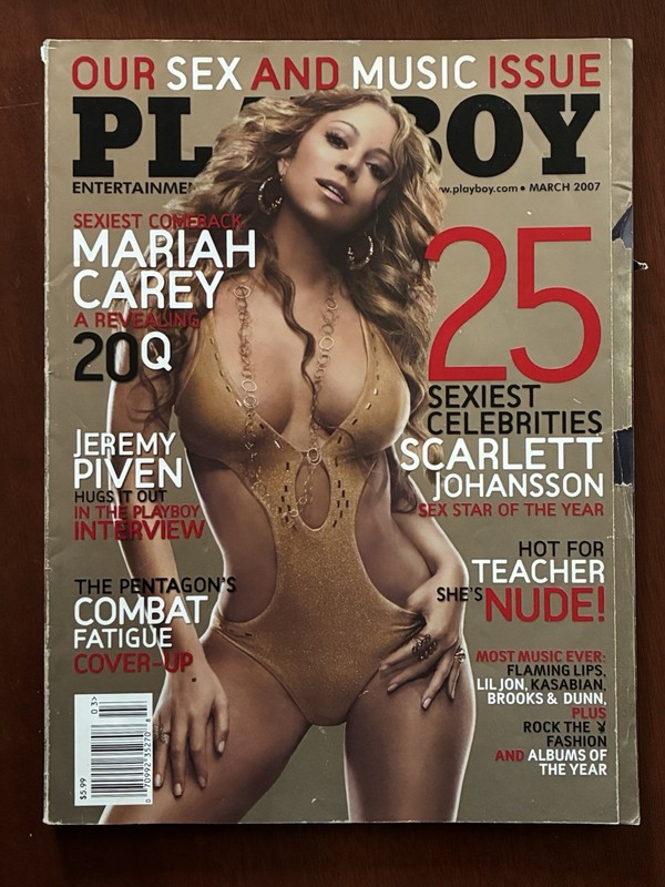 PLAYBOY MAGAZINE MARCH 2007