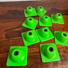 KamelKone Bright Green Training Cones Set of 9 Versatile Sports Agility Markers
