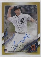 2021 Topps Chrome Ben Baller Edition Gold Refractor 48/50 Casey Mize Auto 05ja