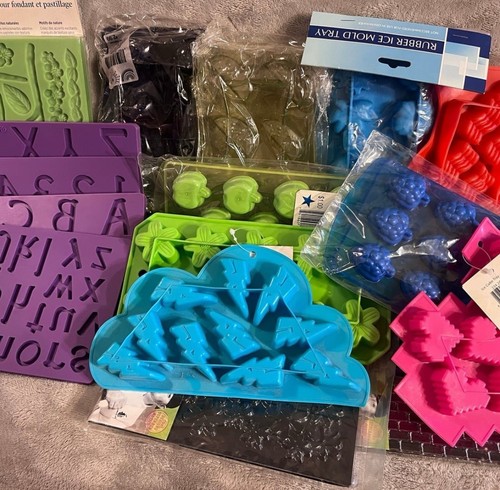 Multi-Purpose Flexible Molds – Perfect for Art, Candles, Soap, and More