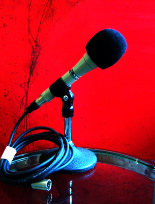 Vintage 1980s Electro Voice PL80 dynamic cardioid microphone Lo Z