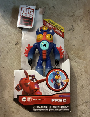 Bandai Disney Big Hero 6 Fred Action Figure Launches Fireball