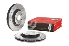 2x BREMBO Bremsscheibe PRIME LINE - UV Coated 09.A958.21 für MERCEDES GLE KLASSE