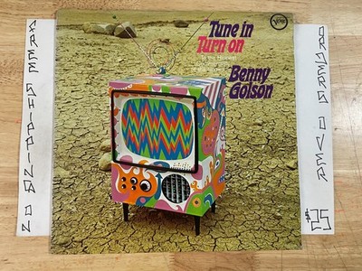 BENNY GOLSON TUNE IN TURN ON 1967 1ST PRESS PROMO LP THE HIPPEST COMMERCIALS