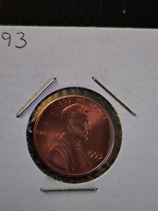 1993 Lincoln Memorial Cent Penny, Uncirculated holds numismatic value