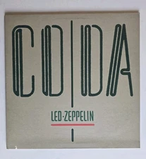 Led Zeppelin 🥇 Coda 1982 1st Specialty Press EDP Swan Song Labels Nm Vinyl