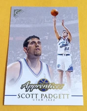 1999-00 Topps Gallery Apprentices Scott Padgett #149 Rookie RC - Jazz