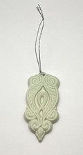 Pewabic Pottery Scroll Design Ornament Made in USA