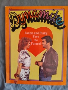 Dynamite magazine Fonzie and Pinky Face the Future No.32