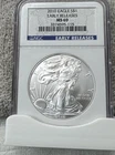2010 S $1 American Silver Eagle Early Release NGC MS69 - True Auction
