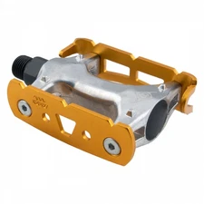 ORIGIN8 Pro Track Light 9/16" Ano-Gold Bicycle Pedals