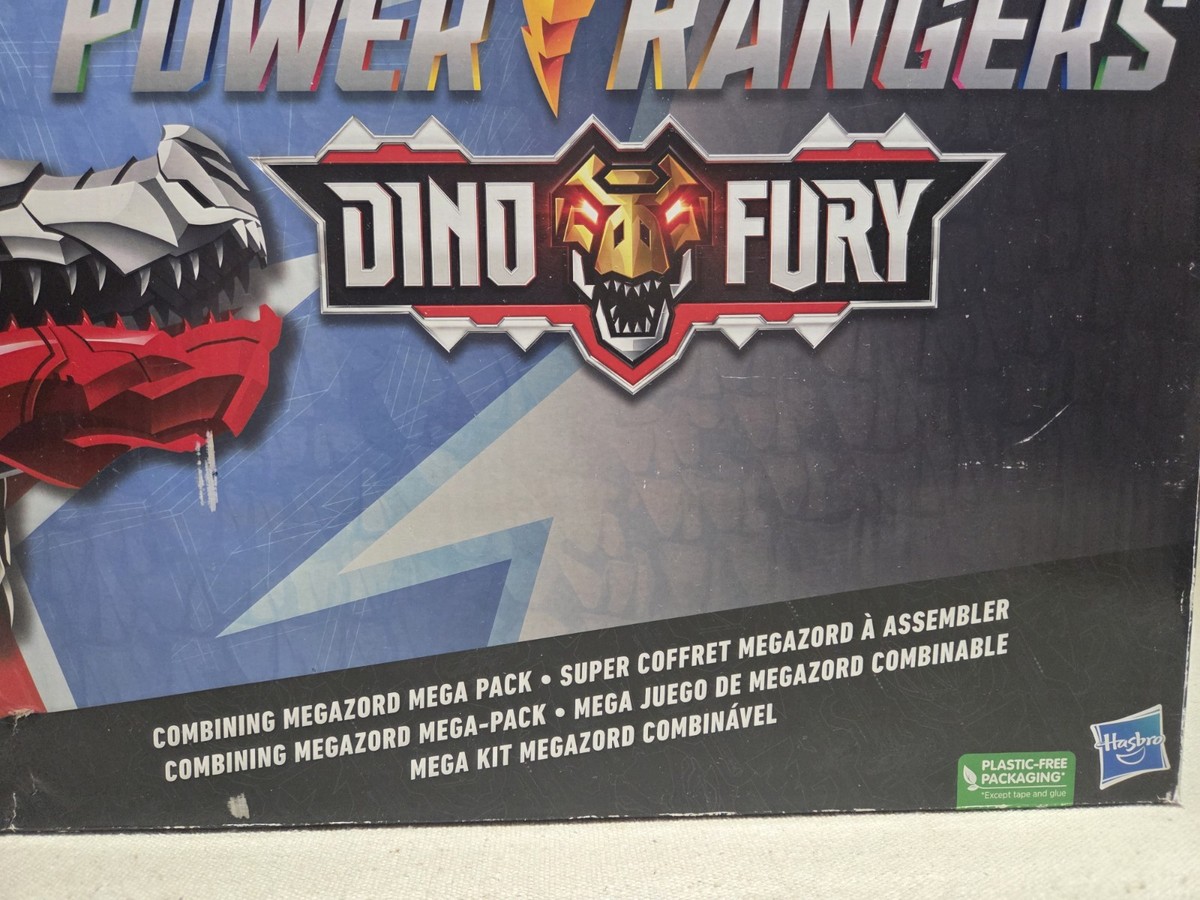Power Rangers Dino Fury Zord Link Combining Megazord Mega Pack