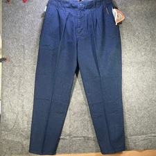 Rocky Mountain Bareback Jeans 24W (38x33) Pleated Tapered High Waist Elastic NWT