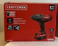 Craftsman Cmcf900m1 Cordless 12 Impact Wrench Kit