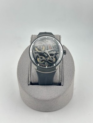 Accutron Luxury Men's Electrostatic Black DNA  2ES8A003 Watch Brand New In Box