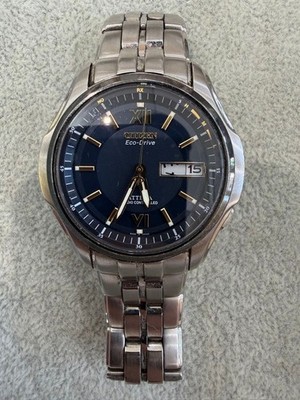 CITIZEN ATTESA Eco-Drive Radio-Controlled Watch (Main Unit) 【USED】