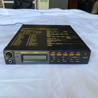YAMAHA FX550 Guitar Effect Processor Multi effector Digital Genuine AC Adapter