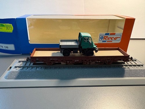 Roco Flachwagen mit Unimog 47178 | Zustand: Neu