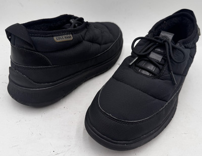 Cole Haan Generation Zerøgrand Rec Mid Men's Shoes 10 Black Insulated Slipper