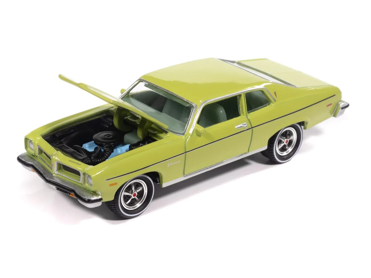 1974 Pontiac Ventura - Green Diecast 1:64 Scale Model - Johnny