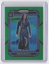 2023 Panini Prizm WWE Green Sonya Deville #187