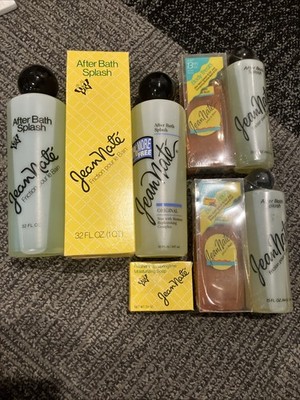 NIB Vintage JEAN NATE After Bath Splash 32 Fl. Oz & More Lot ALL