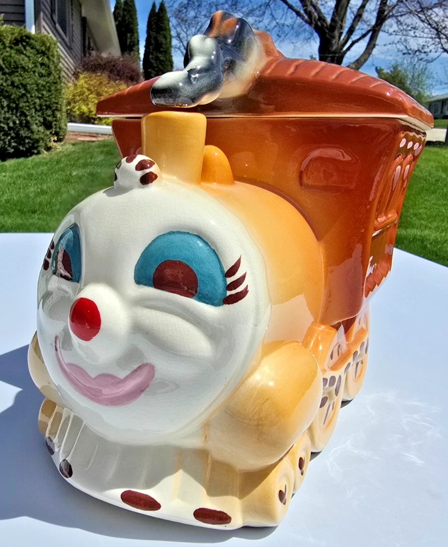 Vintage Train Cookie Jar for sale | eBay