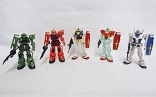 HG Series HMS Set of 5 Gundam  Zaku 1/144 Scale Used