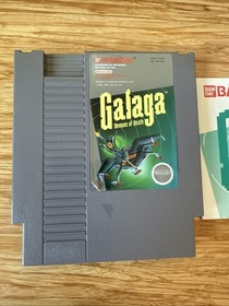 NINTENDO NES GALAGA COMPLETO DI SCATOLA CIB RARO AUTENTICO TESTATO