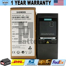 New Siemens 6SE6440-2UD21-5AA1 MICROMASTER440 without filter 6SE6 440-2UD21-5AA1