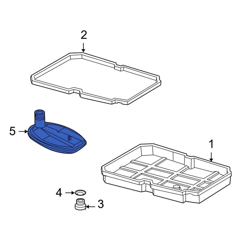 For Mercedes-Benz Sprinter 2500 10-18 Mercedes-Benz Transmission Oil Filter — 第 4/4 张图片