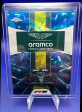 2025 Topps Chrome Sapphire Formula 1 Aramco Aston Martin Formula 1 Team #178