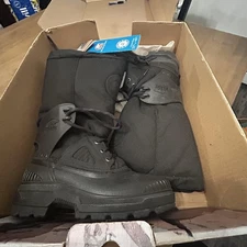 Sorel Mountain Boots Mens Size 6 Black Waterproof ThermoPlus Winter Snow Canada