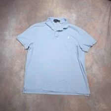 Polo Ralph Lauren Shirt Mens XL Classic Fit Pony Preppy Blue