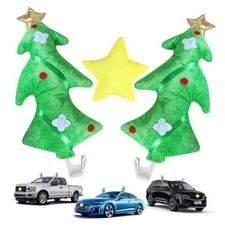 Christmas Tree Car Decorations, Yellow Star Christmas Tree Car Kit Antlers,