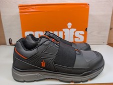 Scruffs Safety Trainers Mens UK 6.5 EU 40 Black Composite Toe New Box