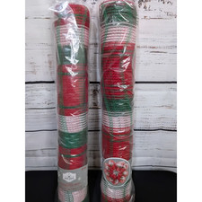 Lot Of 2 Rolls Decorative Poly Mesh, Wreaths, Crafts