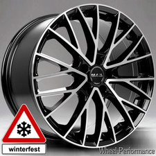23 Zoll MM2 Alufelgen 10x23 5x112 ET46 schwarz frontpoliert f&uuml;r Mercedes GL GLS