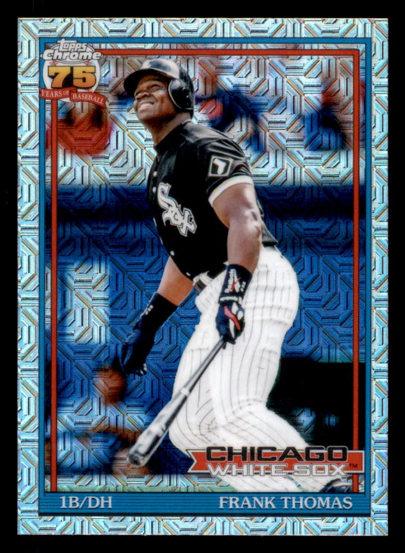 Frank Thomas #91C-66 Baseball Cards 2026 Topps 1991 Chrome trading card — raw and PSA graded price guide